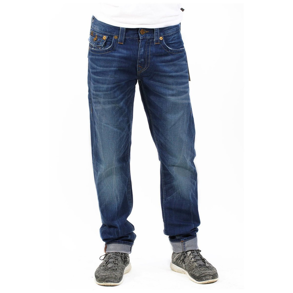 True Religion - Geno W/Flap Slim Men's Jeans